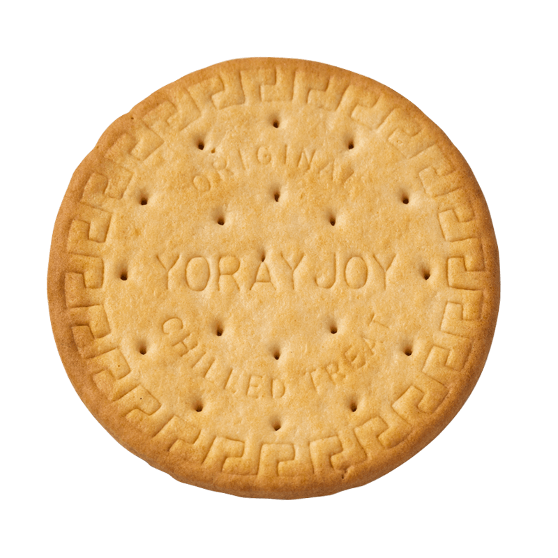 Kulaté máslové tvrdé sušenky